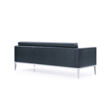 Florence Three Seater Leather Office Lounge Sofa - Gavisco Office Furniture