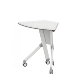 Focus-A Modular Circular Sector Training Desk with Storage and Wheels - Gavisco Office Furniture