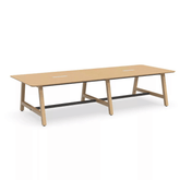 Forest Modern Solid Wood Conference Meeting Table
