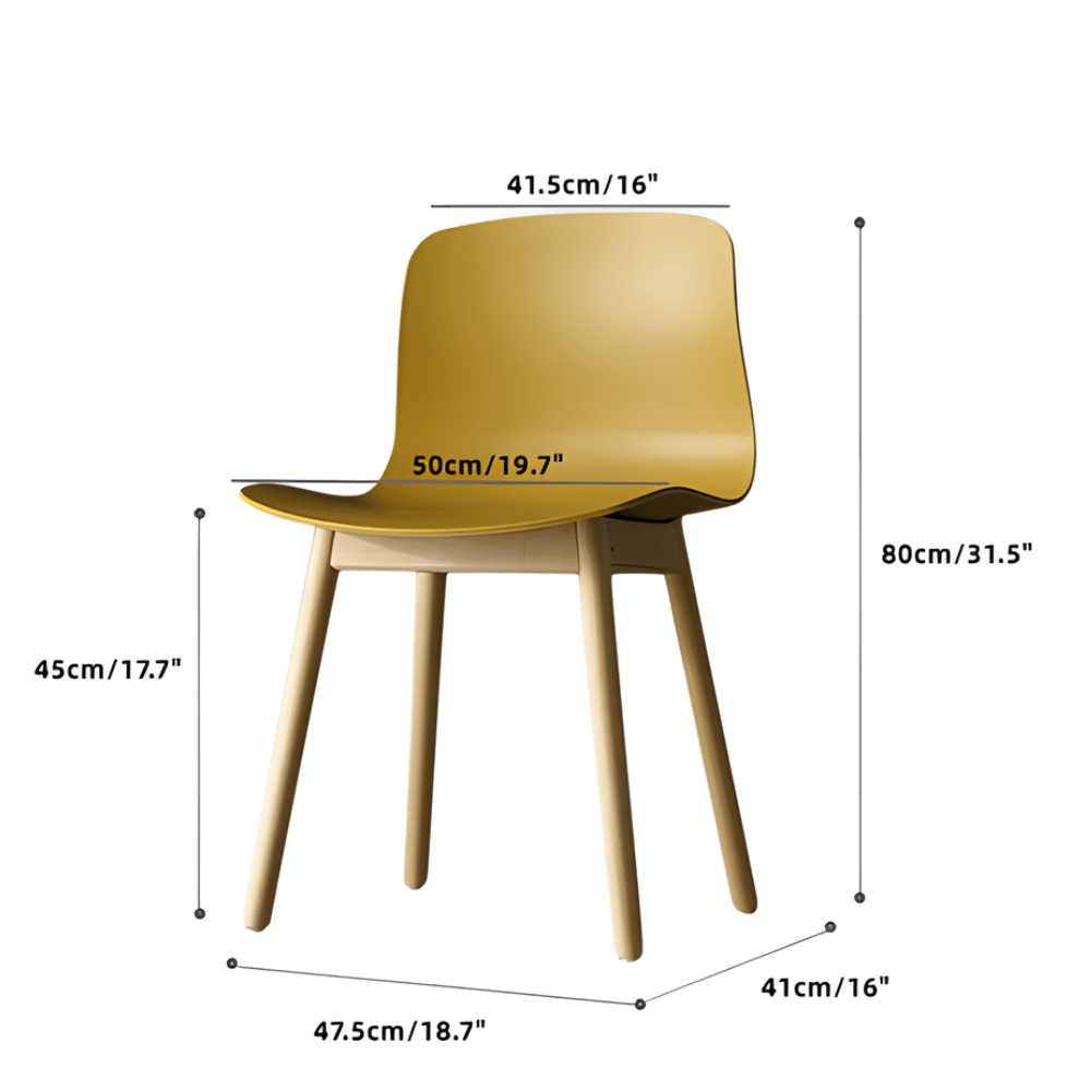 Hay Minimalist Dining Room Side Chair - Gavisco Office Furniture