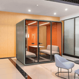 Hecor ZUM-L Office Soundproof Privacy Silence Pod for 4-Person