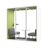 Hecor ZUM-SL Office Soundproof Privacy Silence Pod for 2-Person
