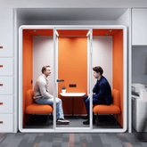 Hecor ZUM-SL Office Soundproof Privacy Silence Pod for 2-Person
