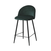 Homie 時尚布藝座墊高腳吧檯椅