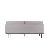 Bamboo Three Seater Leather Office Lounge Sofa - Gavisco Office Furniture