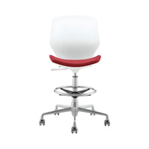 Joy-D Fabric Office Stool Drafting Chair - Gavisco Office Furniture