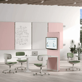 Kuppy Mini Swivel Office Chair with No Armrest