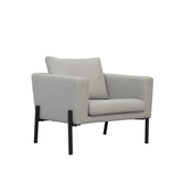Kyrie Single Seater Modern Office Lounge Sofa - Gavisco Office Furniture