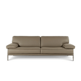 Latitude Two Seater Large Modern Leather Lounge Sofa - Gavisco Office Furniture