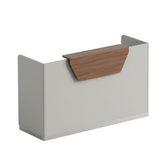 Leia Office Reception Counter Desk with Pedestal