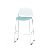 Lex Fabric Office Bar Stool Chair - Gavisco Office Furniture