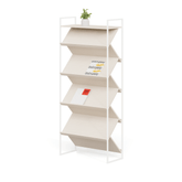 Lily-C Wooden Ladder Multi-Layered Magazine Rack Bookcases