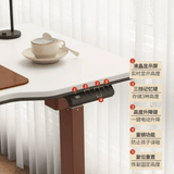 Lofty-F2E Executive Electric Standing Desk with Side Return Cabinet