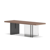 Loso Clear Acrylic Legs Conference Table