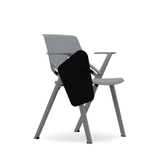 Mantis-C Modern Stackable Training Chair with Writing Board and Armrest - Gavisco Office Furniture