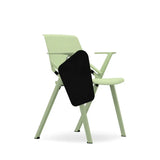 Mantis-C Modern Stackable Training Chair with Writing Board and Armrest - Gavisco Office Furniture