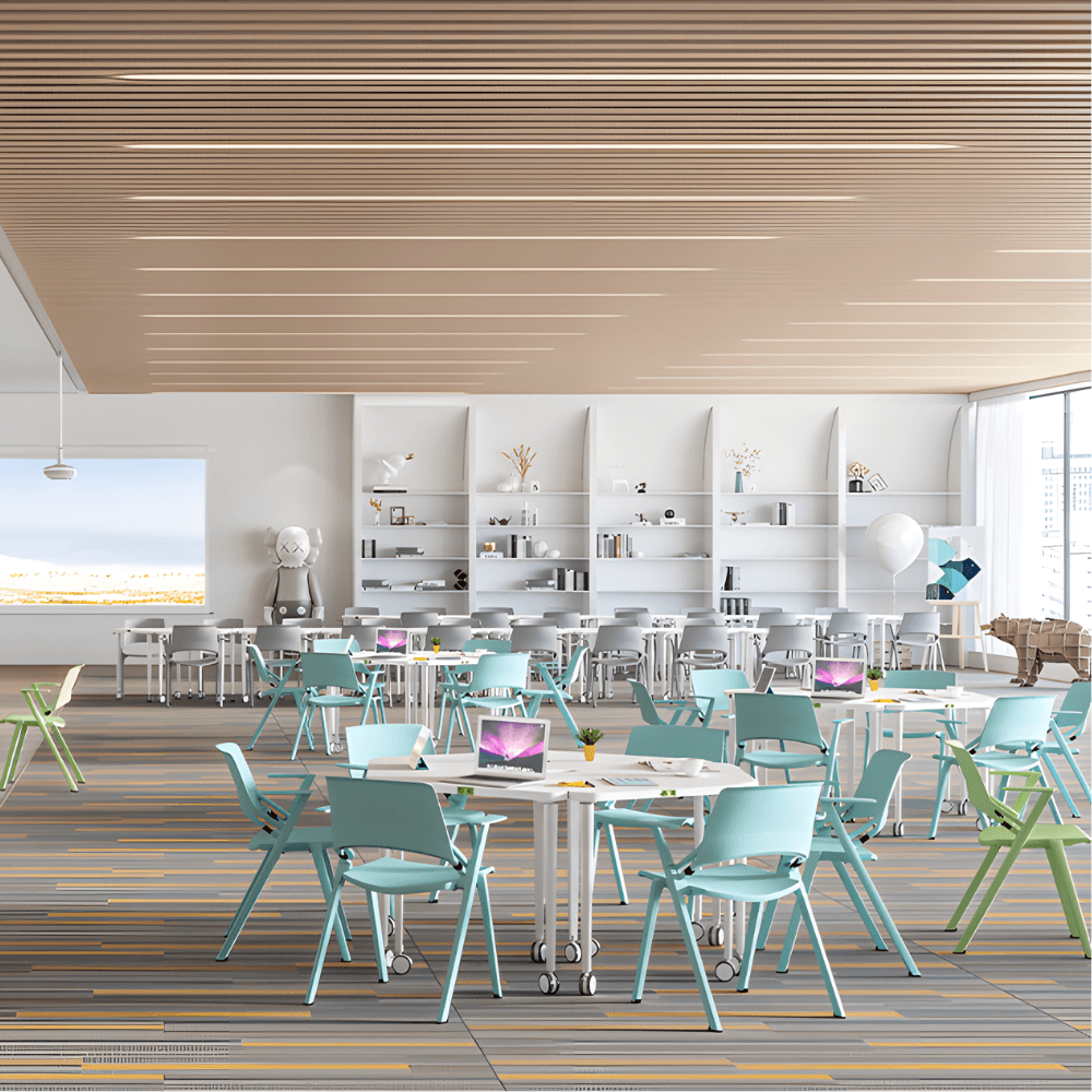 Mantis-A Modern Stackable Training Chair - Gavisco Office Furniture