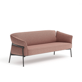 Maple Three Seater Modern Office Fabric Lounge Sofa Armchair