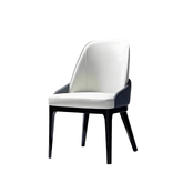 Maverick 現代簡約皮革實木餐椅