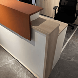 Memphis Wooden Office Reception Counter Desk - Gavisco Office Furniture