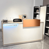 Memphis Wooden Office Reception Counter Desk - Gavisco Office Furniture