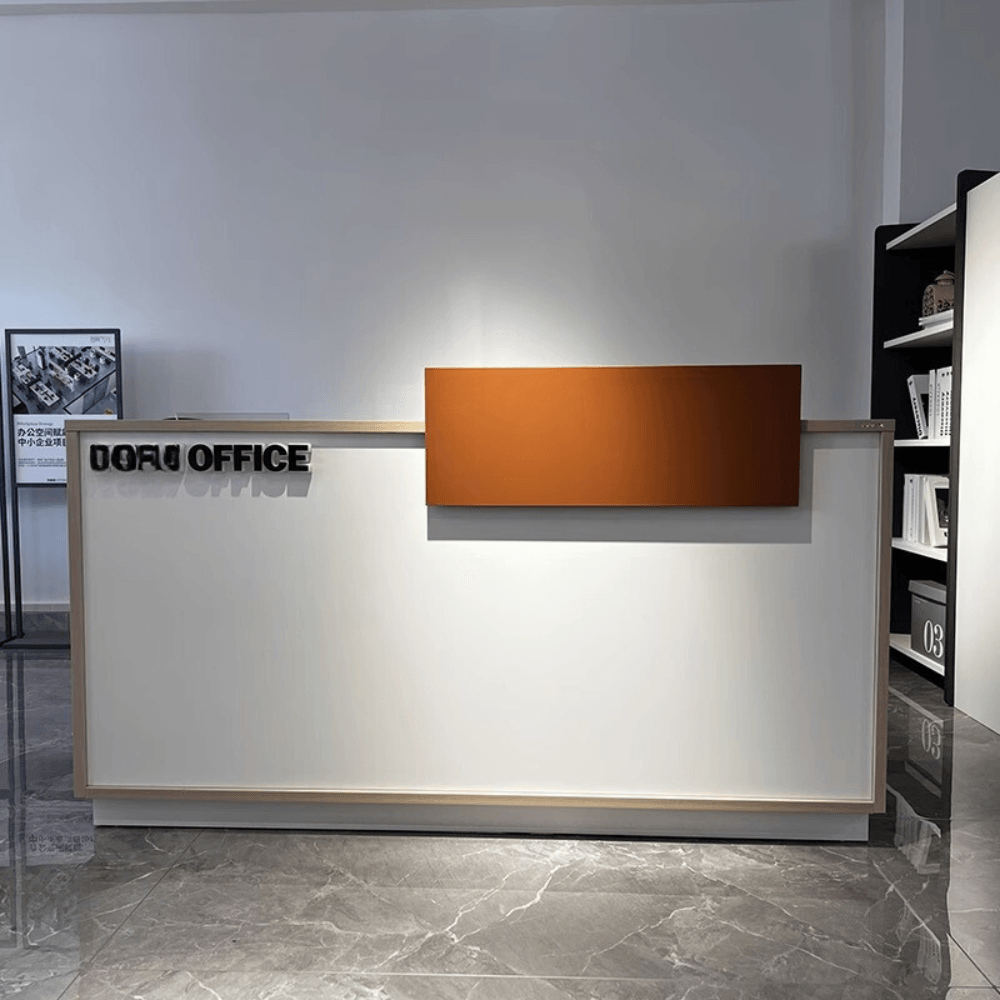 Memphis Wooden Office Reception Counter Desk - Gavisco Office Furniture