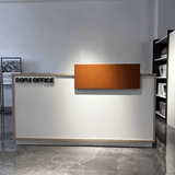 Memphis Wooden Office Reception Counter Desk - Gavisco Office Furniture