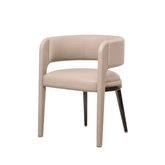 Mirage 設計師款實木皮革餐椅