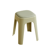 Mochi-B Padded Stackable Plastic Square Stool