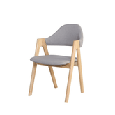 Nathan 布藝包覆實木餐椅