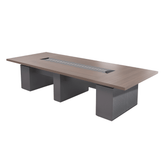 Nexa Wooden Conference Meeting Table with Storage and Cable Management - Gavisco Office Furniture