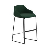 Norman 簡約布藝高腳吧檯椅