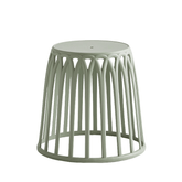 Orbi Stackable Plastic Round Barrel Stool Chair