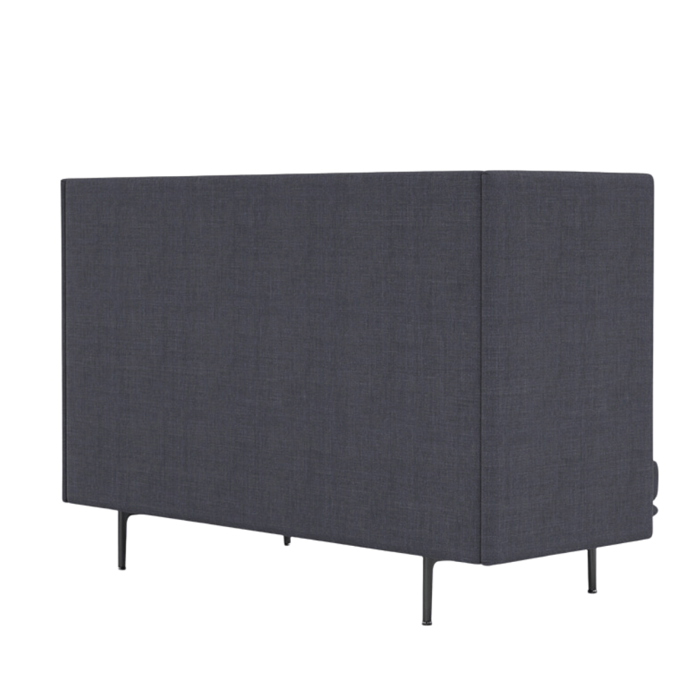 Outline Two Seater Acoustic Privacy Lounge High Back Sofa Booth - Gavisco Office Furniture