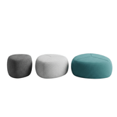 Pebble Modern Lounge Sofa Pouf Ottoman