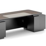 Pinnacle 奢華現代風烤漆老闆檯大班桌