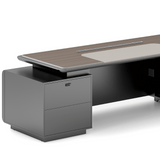 Pinnacle 奢華現代風烤漆老闆檯大班桌