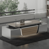 Pinnacle 奢華現代風烤漆老闆檯大班桌