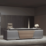 Pinnacle 奢華現代風烤漆老闆檯大班桌