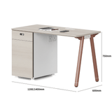 Pioneer2-B Metal Frame Office Desk Workstation with Storage Cabinet