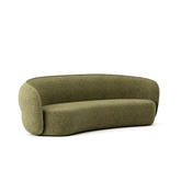 Pod Three Seater Office Fabric Curved Lounge Sofa - Gavisco Office Furniture