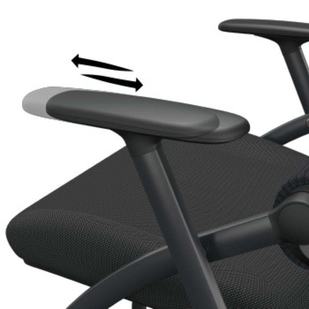 Power-B Double Back Stackable Training Chair with Wheels and Writing Board - Gavisco Office Furniture