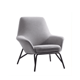 Prince Modern Fabric Office Leisure Lounge Armchair - Gavisco Office Furniture