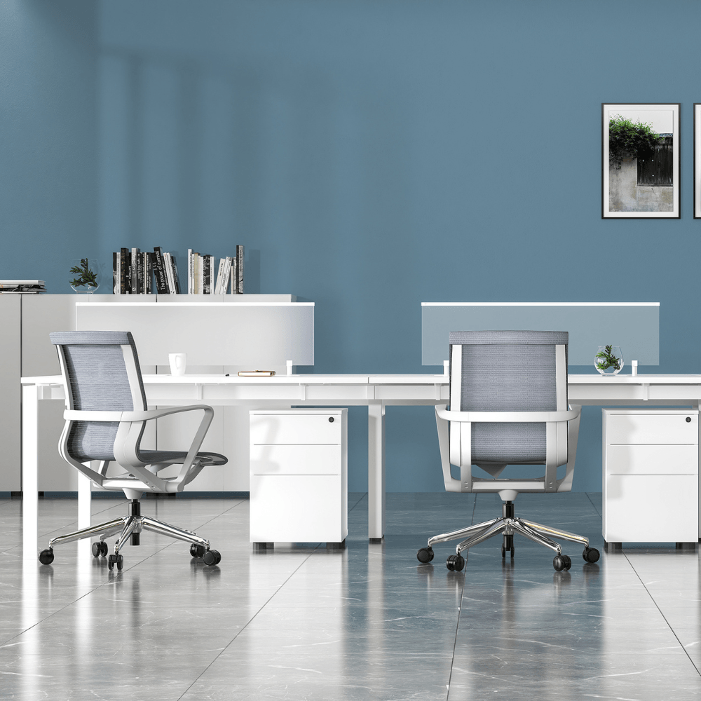 Prov-M Mid Back Modern Mesh Ergonomic Office Chair - Gavisco Office Furniture