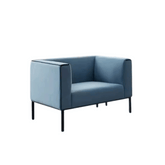 Raglan Single Seater Simple Office Lounge Sofa - Gavisco Office Furniture