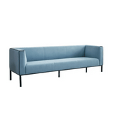 Raglan Three Seater Simple Office Lounge Sofa - Gavisco Office Furniture