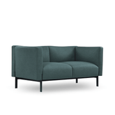 Revice Two Seater Modern Fabric Office Lounge Sofa - Gavisco Office Furniture