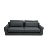 Royal Three Seater Modern Leather Office Commercial Lounge Sofa - Gavisco Office Furniture