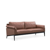 Rudi Three Seater Office Leather Lounge Sofa - Gavisco Office Furniture