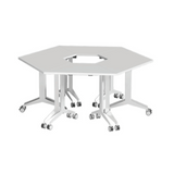 Sebo Modular Office Training Room Metal Mobile Folding Table